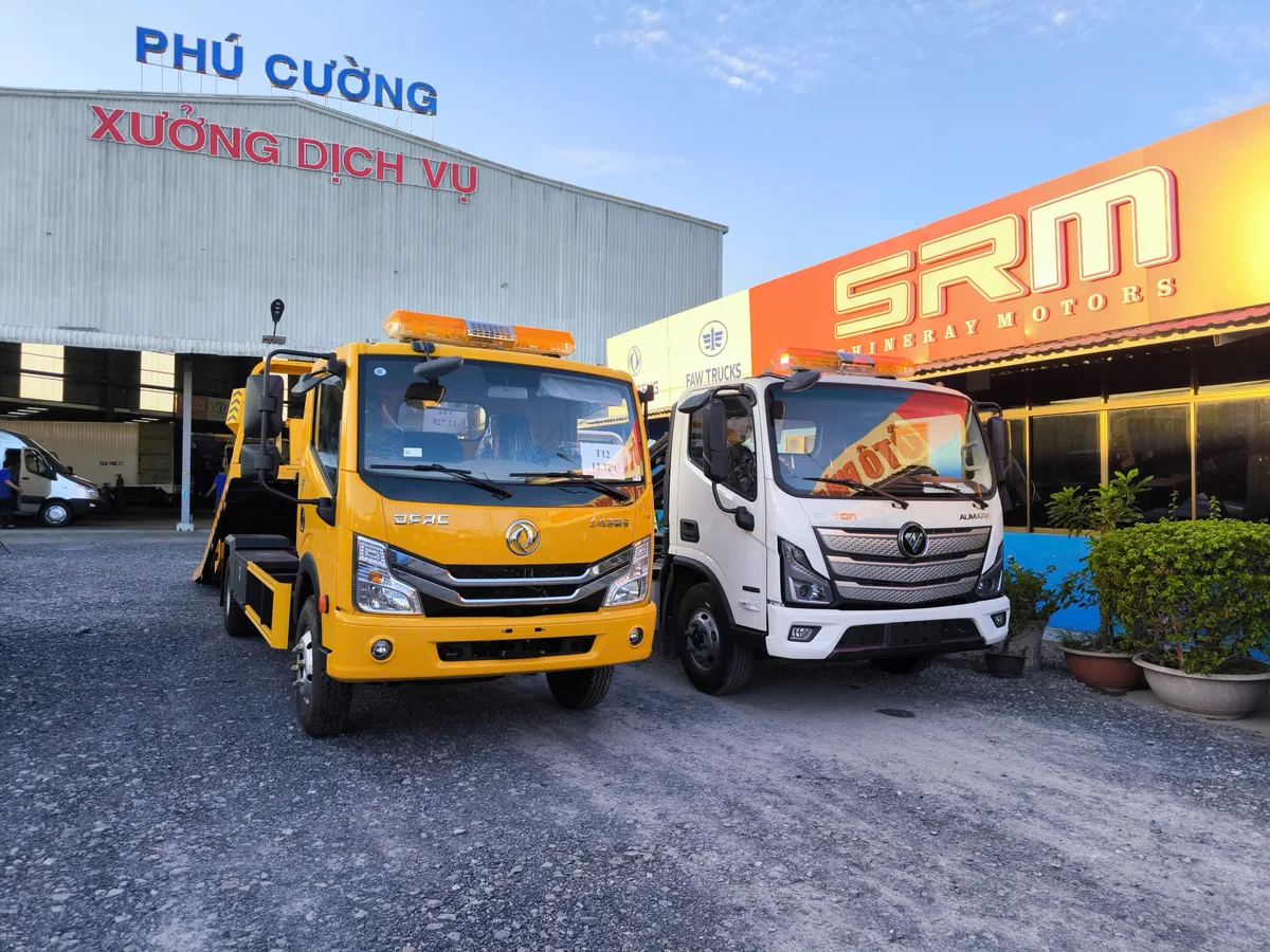 So Sánh Xe Cứu Hộ 2 Chức Năng Foton Aumark 2.45 Tấn Và Dongfeng D6 2.9 Tấn: Đâu Là Vua Cứu Hộ Nội Đô?