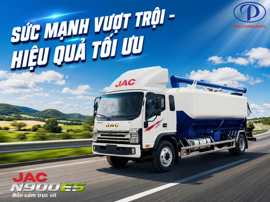 Xe Bồn Cám Trục Vít Jac N900 (Động cơ Euro 5) - hình 8