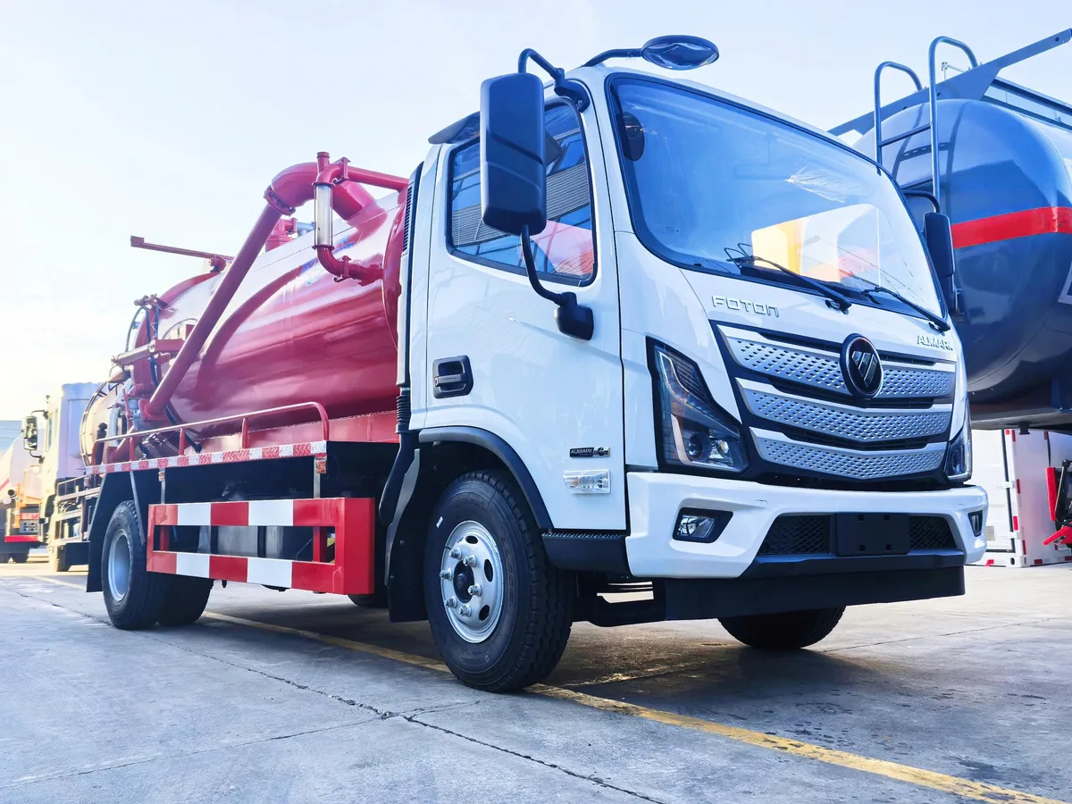 Xe Bồn Hút Chất Thải Foton 7 Khối Nhập Khẩu - hình 3