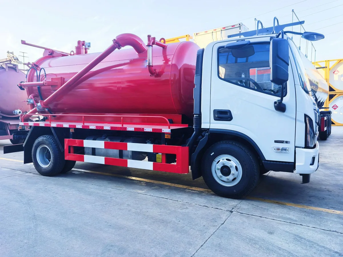 Xe Bồn Hút Chất Thải Foton 7 Khối Nhập Khẩu - hình 5