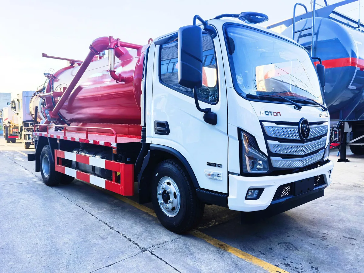 Xe Bồn Hút Chất Thải Foton 7 Khối Nhập Khẩu - hình 6