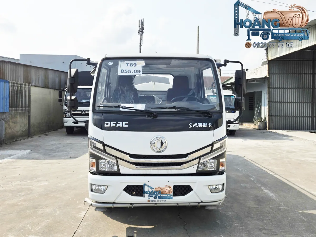 Xe Bồn Nước Dongfeng 5.3 Khối Nhập Khẩu (Xi-Téc Phun Nước Tưới Cây Rửa Đường) - hình 2