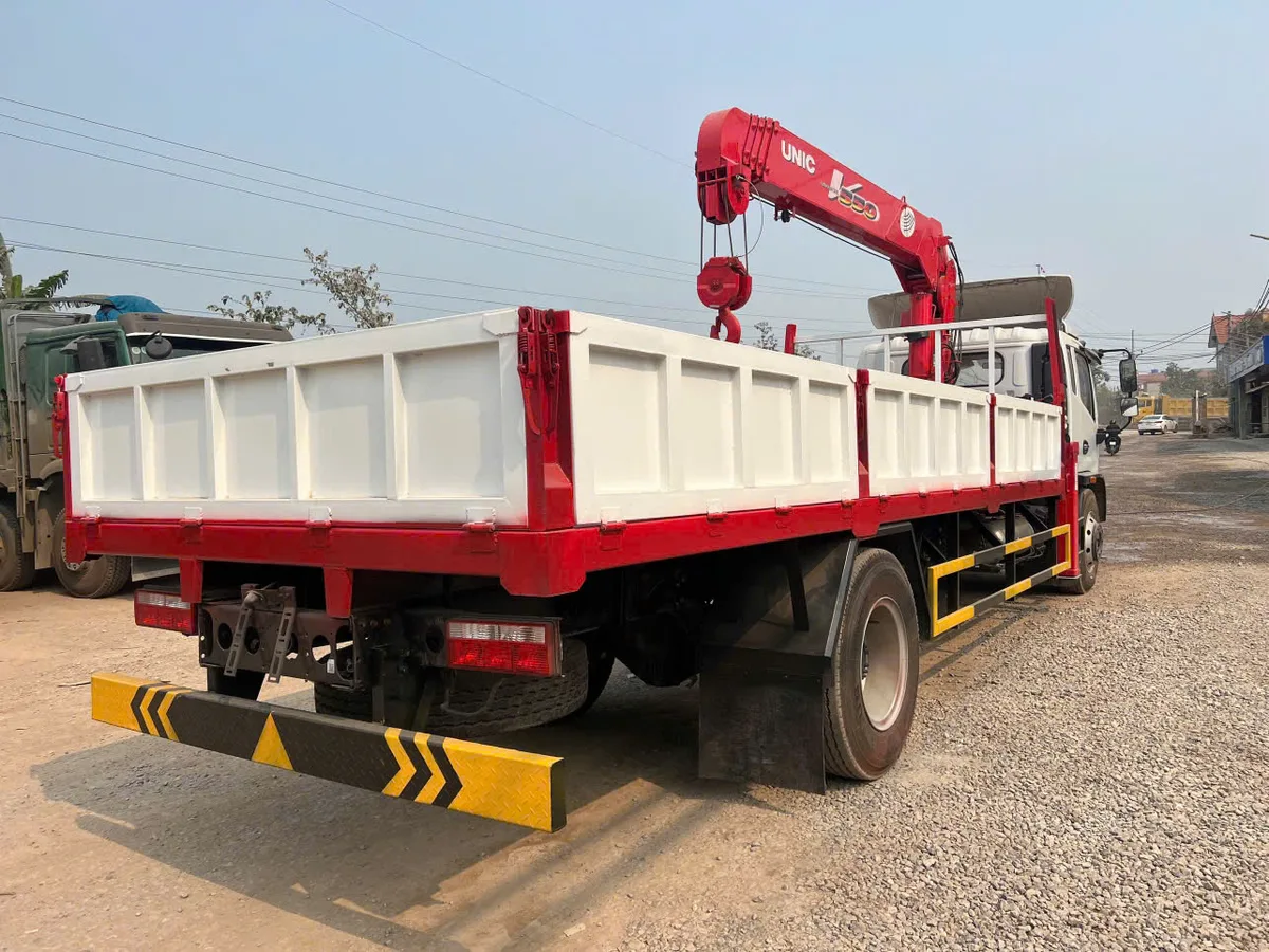 Xe Cẩu Tự Hành Dongfeng Captain C Gắn Cẩu UNIC 5 Tấn 5 Đốt (URV555) - hình 5
