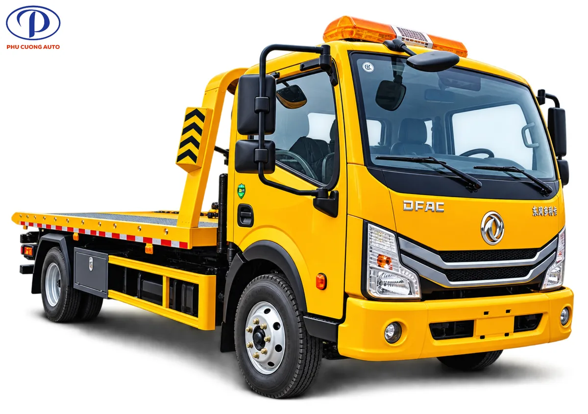Xe Cứu Hộ Giao Thông 2 Chức Năng Dongfeng D6 2.9 Tấn Nhập Khẩu (HLQ5090TQZP)