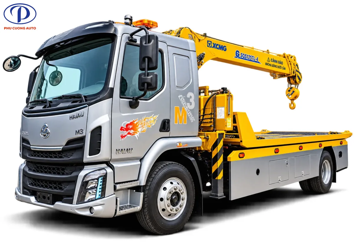 Xe Cứu Hộ 3 Chức Năng Chenglong M3 Gắn Cẩu XCMG 3 Tấn (SQS125TL-4)