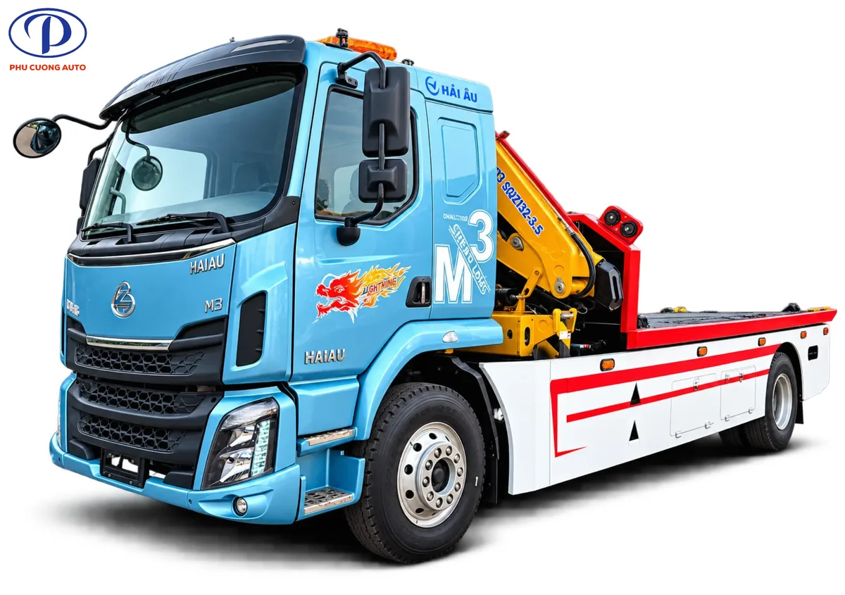 Xe Cứu Hộ Giao Thông 3 Chức Năng Chenglong M3 Gắn Cẩu Gập XCMG 6.3 Tấn