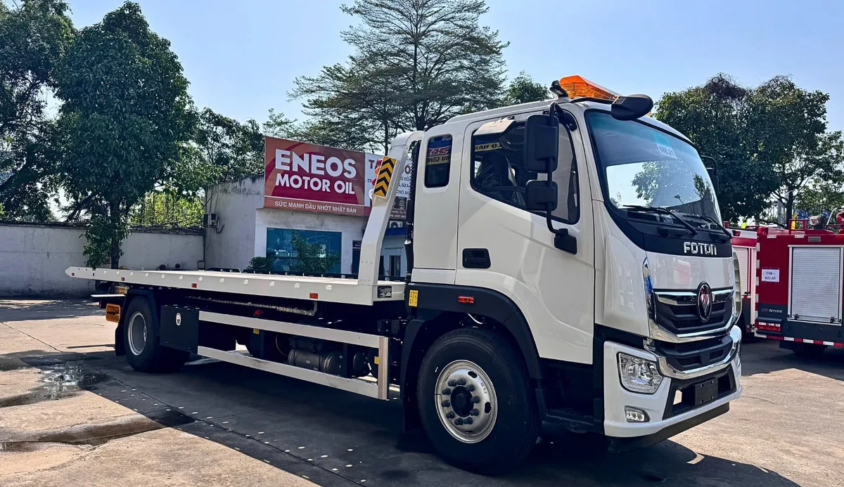 Xe Cứu Hộ Giao Thông 2 Chức Năng Foton 3.95 Tấn Sàn Dài 7.8M (HTW5180TQZPB) - hình 5