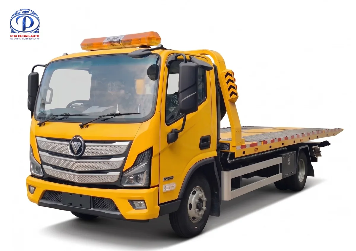 Xe Cứu Hộ Giao Thông 2 Chức Năng Foton (Sàn Trượt & Càng Kéo)