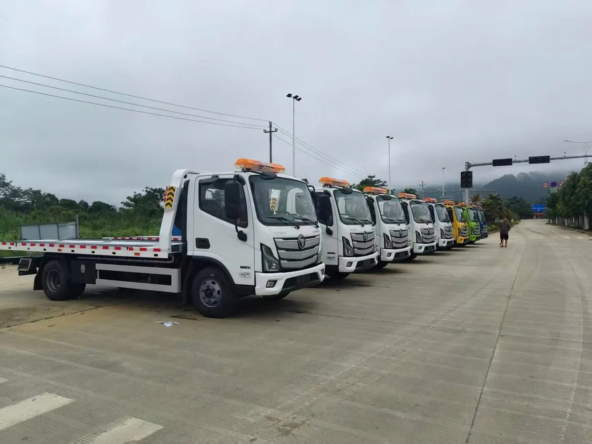 Xe Cứu Hộ Giao Thông 2 Chức Năng Foton (Sàn Trượt & Càng Kéo) - hình 7