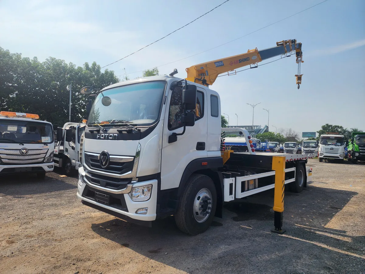 Xe Cứu Hộ Giao Thông Foton 3 Chức Năng (Cẩu 5 Tấn, Sàn Trượt, Càng Kéo) - hình 8