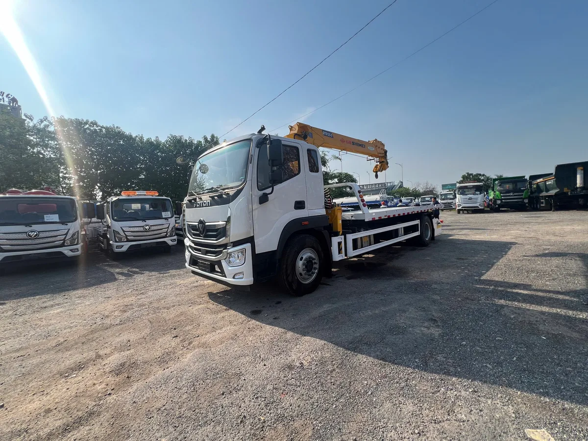 Xe Cứu Hộ Giao Thông Foton 3 Chức Năng (Cẩu 5 Tấn, Sàn Trượt, Càng Kéo) - hình 3